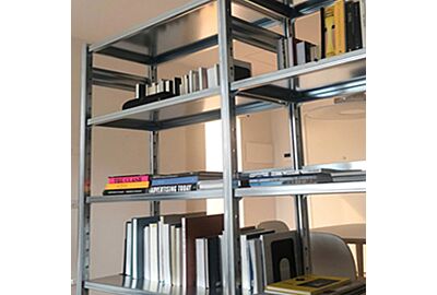 scaffali di design colorati librerie situér milano