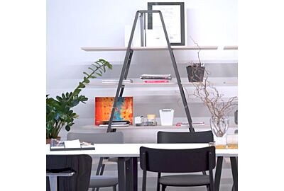 libreria dal design unico per uffici in casa in smart working o fisici.