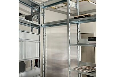 scaffalature metalliche industriali per arredare l'ufficio situér milano