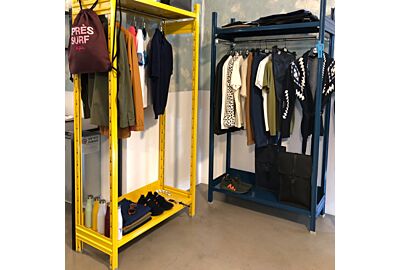 scaffalature componibili di metallo, arredo design di situér milano