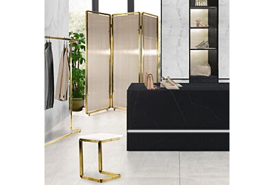 paravento per arredo negozio di design di situér milano