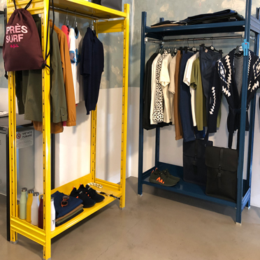 scaffalature componibili di metallo, arredo design di situér milano