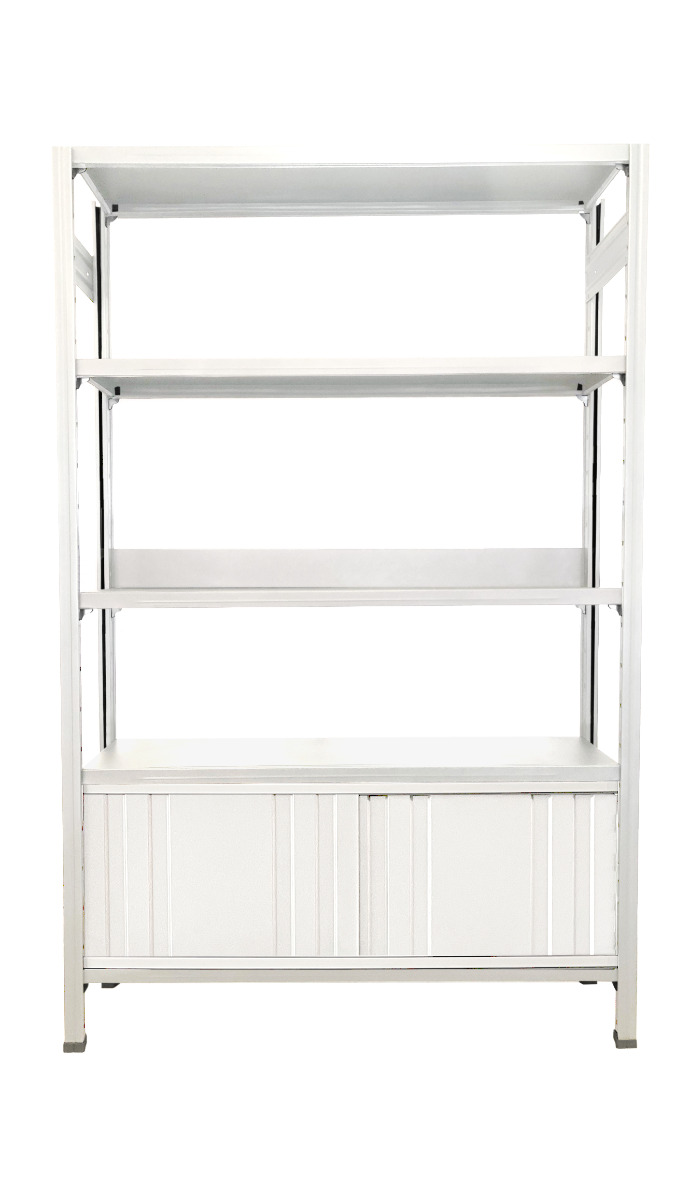 Vetrina A Muro LINK Con Ante Scorrevoli – 2 Ripiani In Vetro, Esposizione Elegante 100x80x20 Cm - 3