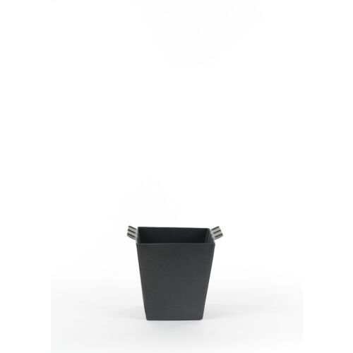 contenitore POP CORNER in acciaio verniciato nero