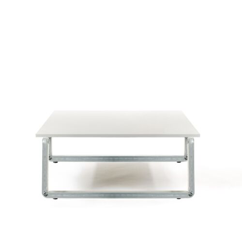 low design table made by recycled steel
