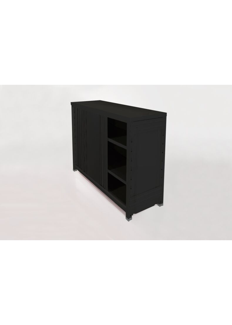 Sideboard colore nero ghisa