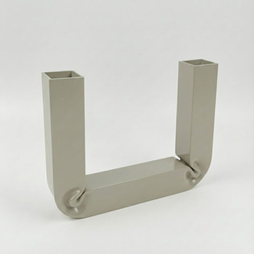 Portacandele Lumier in Metallo Verniciato Colore Grigio 17x12 cm