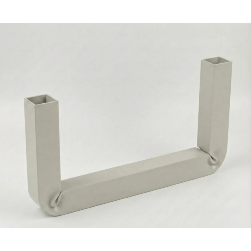 Portacandele Lumier in Metallo Verniciato Colore Grigio 25x12 cm