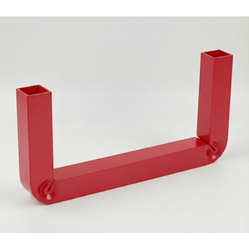 Portacandele Lumier in Metallo Verniciato Colore Rosso 25x12 cm