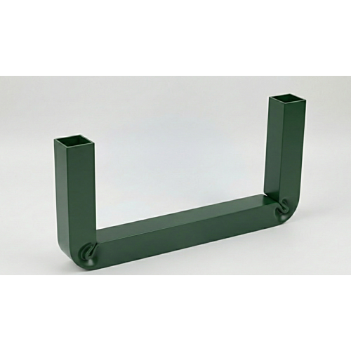 Portacandele Lumier in Metallo Verniciato Colore Verde 25x12 cm