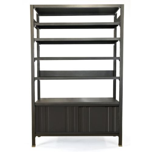 Libreria colore nero ghisa