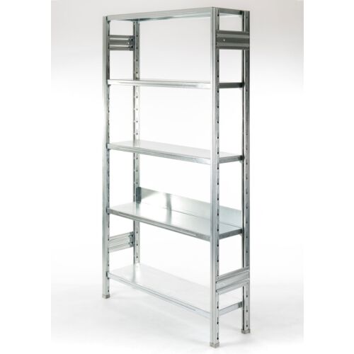 scaffale in metallo zincato design