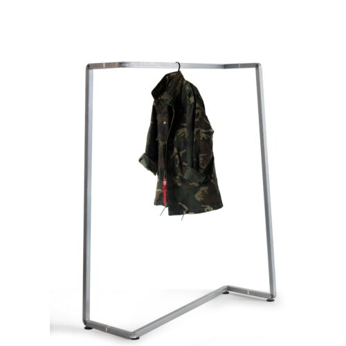 design rack in metal for luxury shop or fashion showroom 