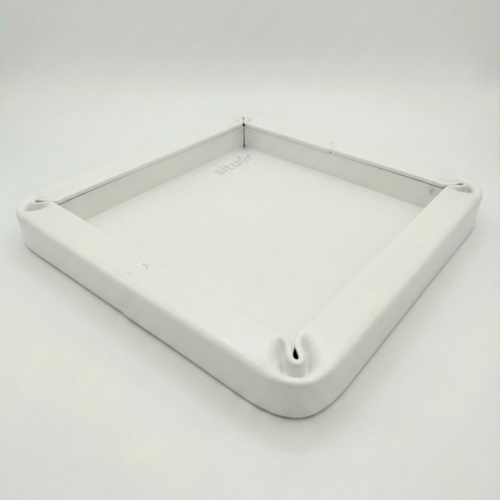 Vassoio Metallico 25x25 cm Colore Bianco