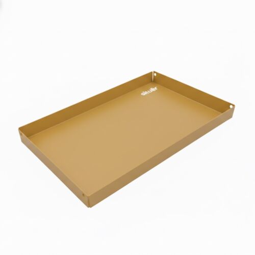 Vassoio Metallico di Design 35x20 cm Colore Senape