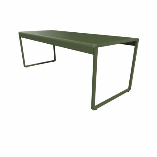 Tavolo FUMÉE CM 200 in acciaio verniciato RAL 6021