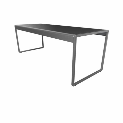 Tavolo FUMÉE in acciaio zincato CM 200