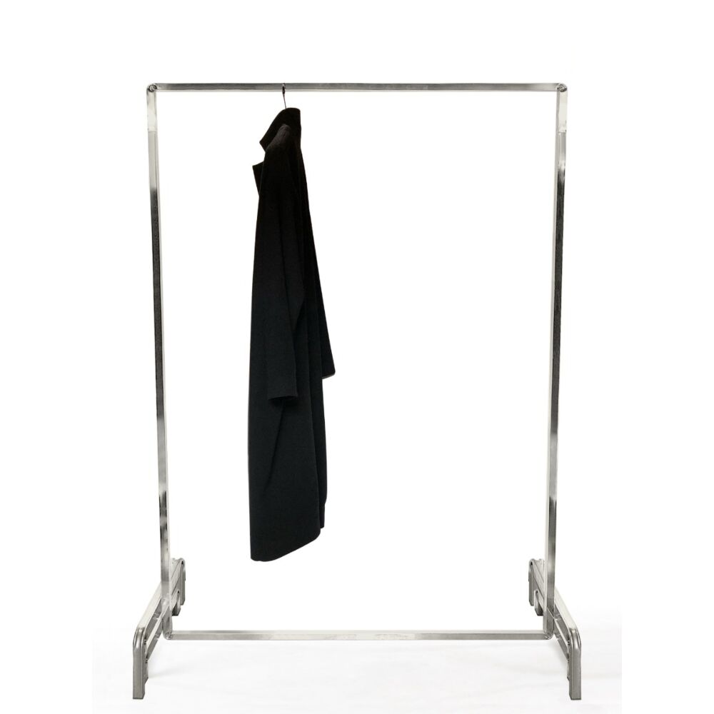 Design rack RELEVÉ with minimal shape for clothes