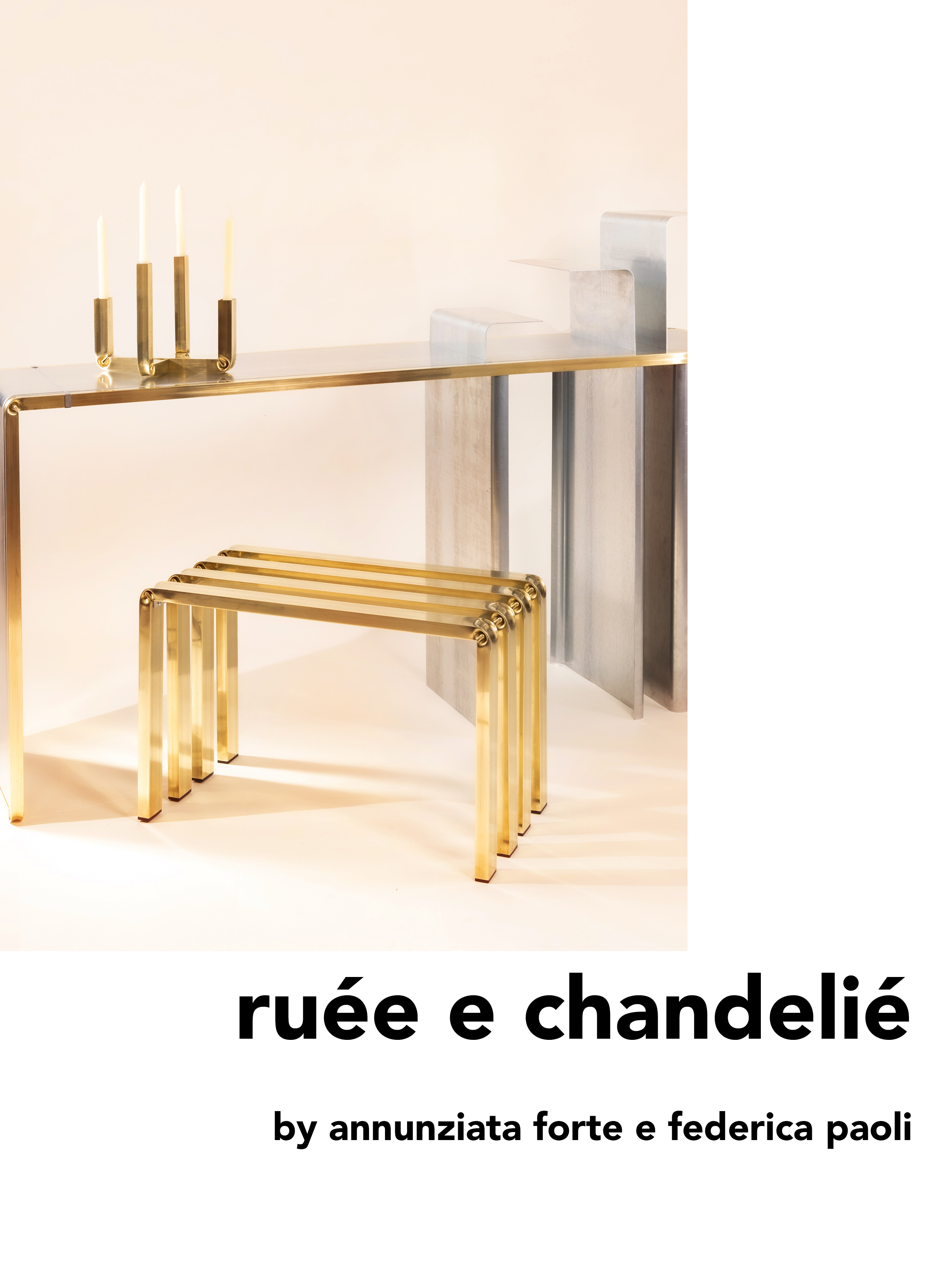 consolle rue designed by annunziata forte per situer milano
