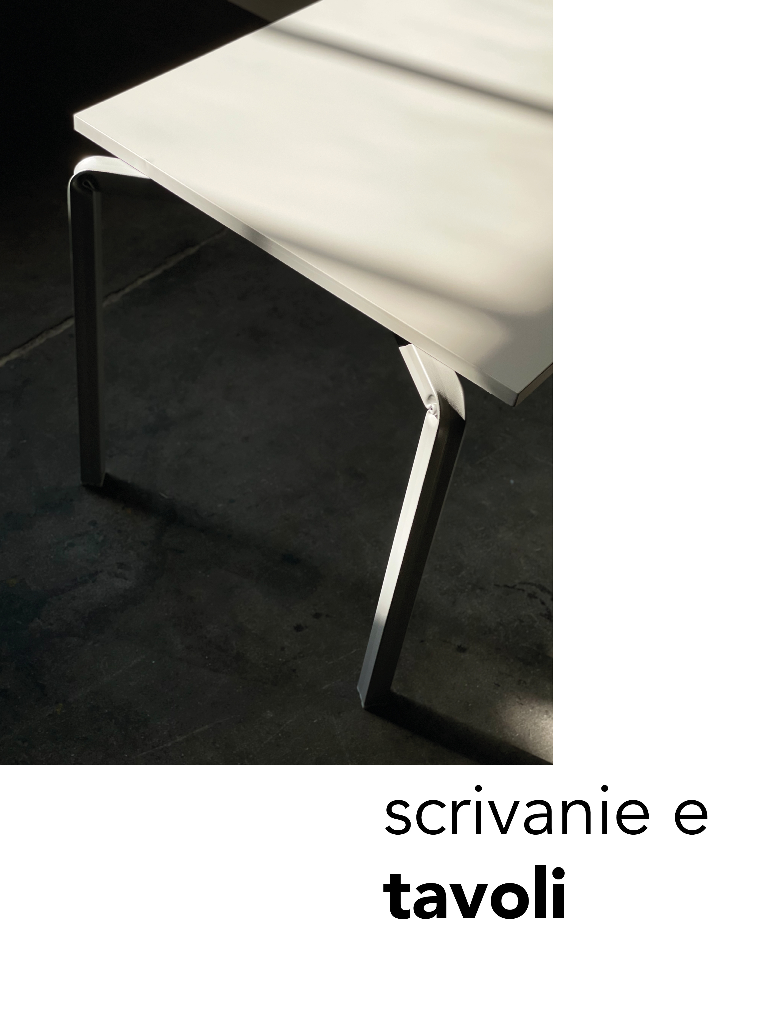 design table with unique folding situer milano